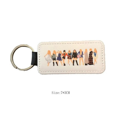 Taylor Swift Eras Outfits Keyring