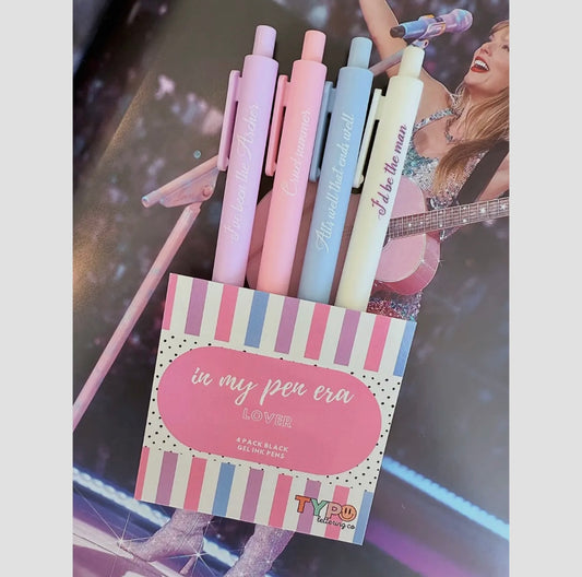 Taylor Inspired Pen Set - Lover