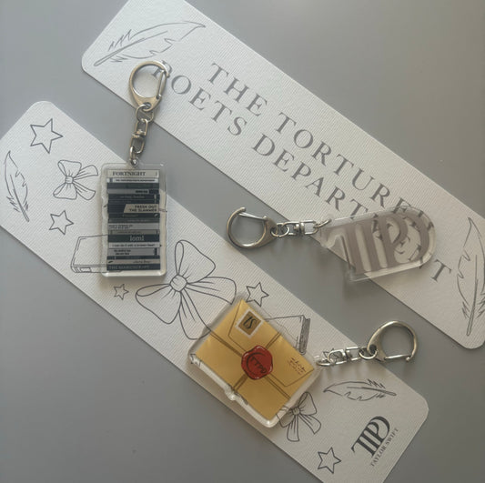 The Tortured Poets Department Acrylic Keyring