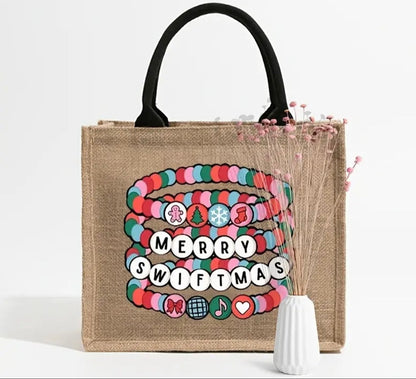 Merry Swiftmas Canvas Tote Bag
