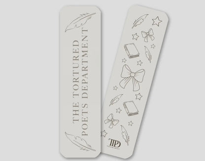 Taylor Swift TTPD Bookmark