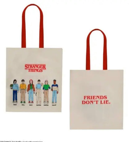 Stranger Things Tote Bag - Friends Don't Lie