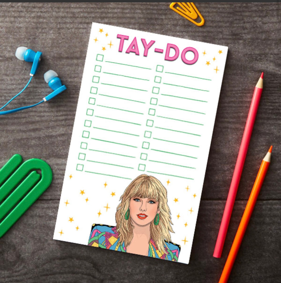 Taylor Tay-Do List - Notepad