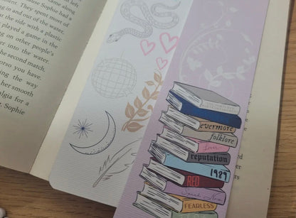 Taylor Swift Albums Bookmark