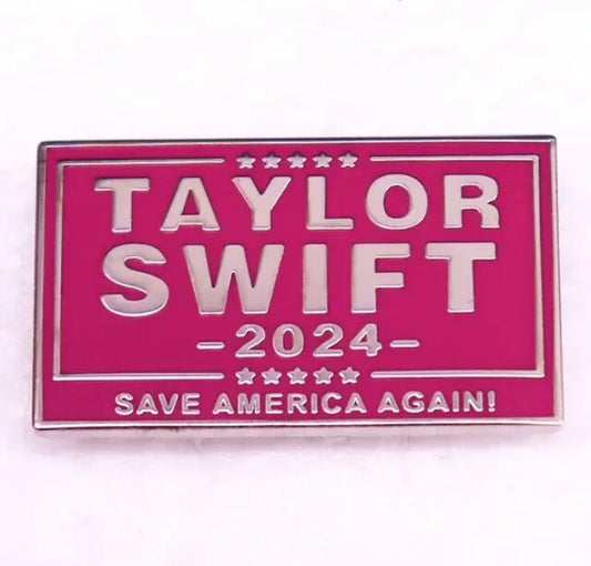 Taylow Swift 2024 Enamel Pin