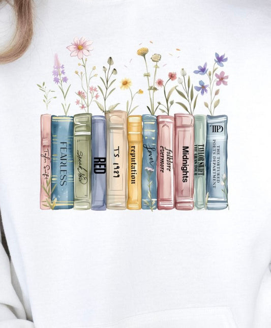 White Taylor Swift New Albums T Shirt