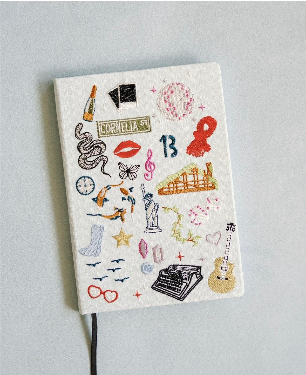 Embroidered Taylor Swift Hardcover Notebook - Updated