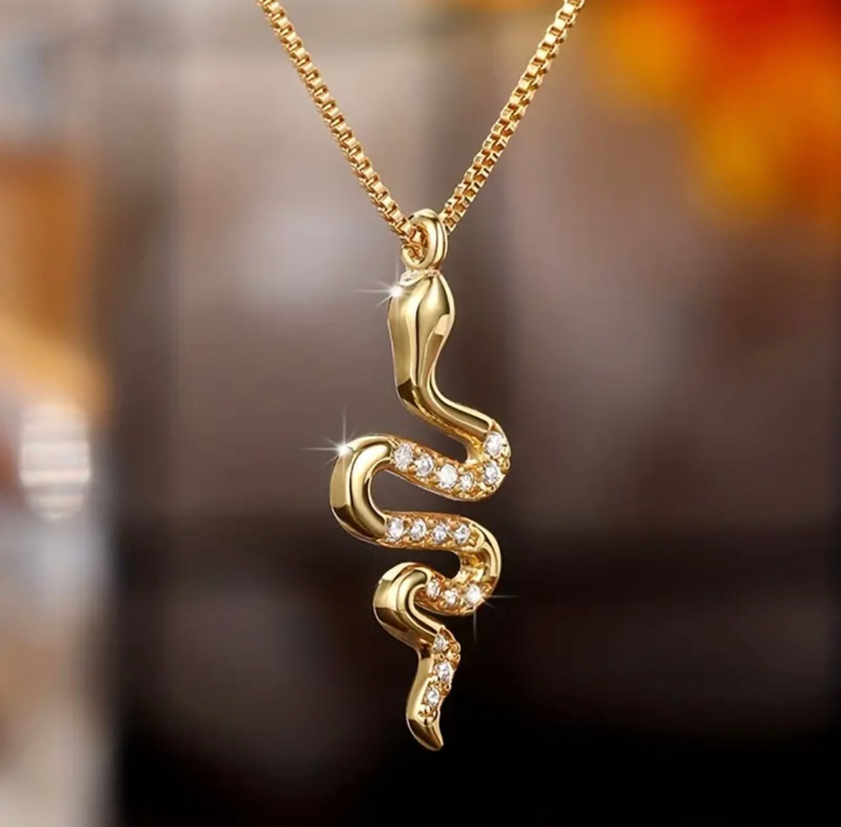 A Stunning Reputation Snake Necklace