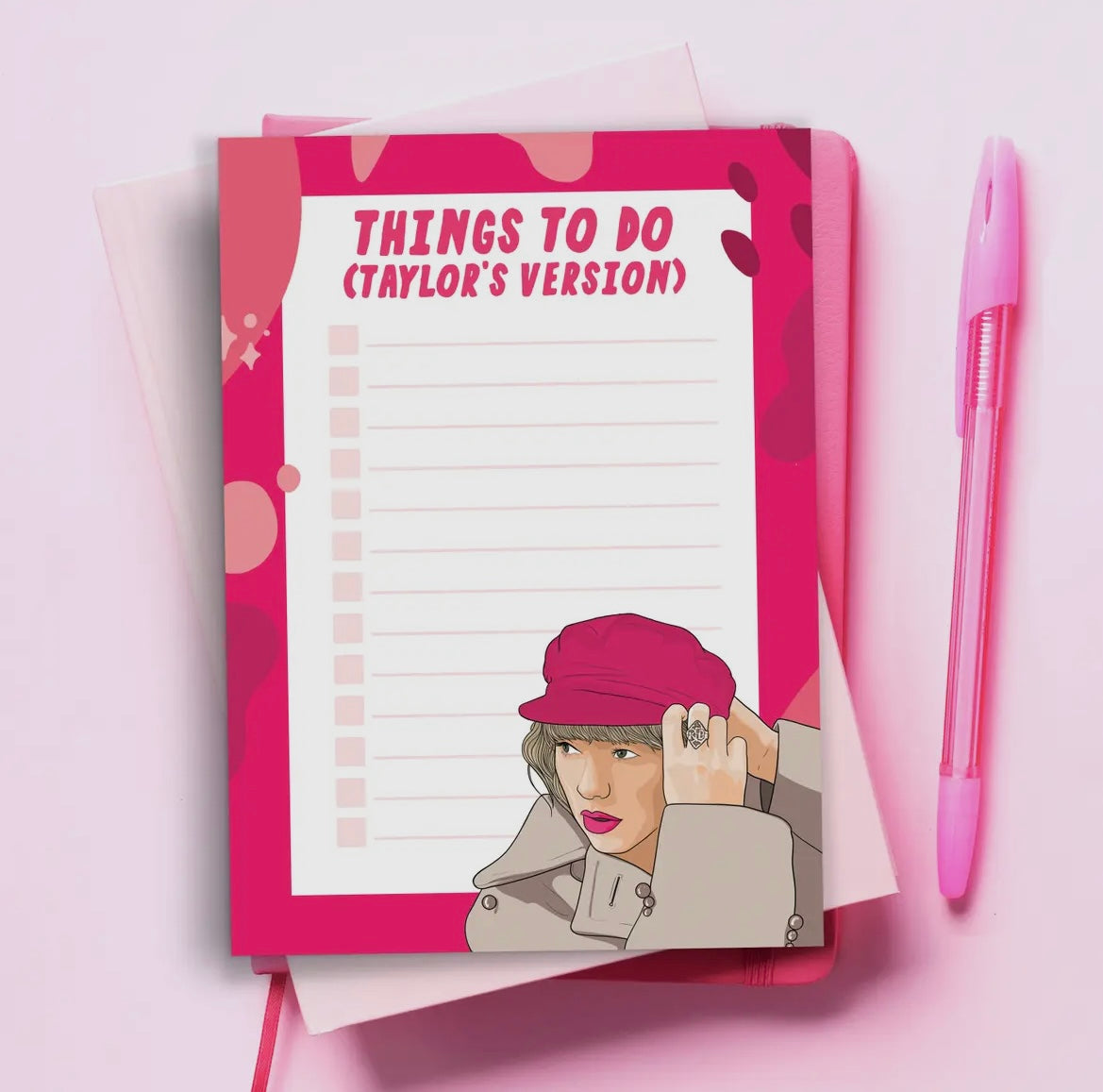 Taylor Swift Notepad - 3 Choices