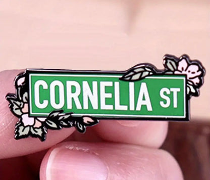 Cornelia St Soft Enamel Pin