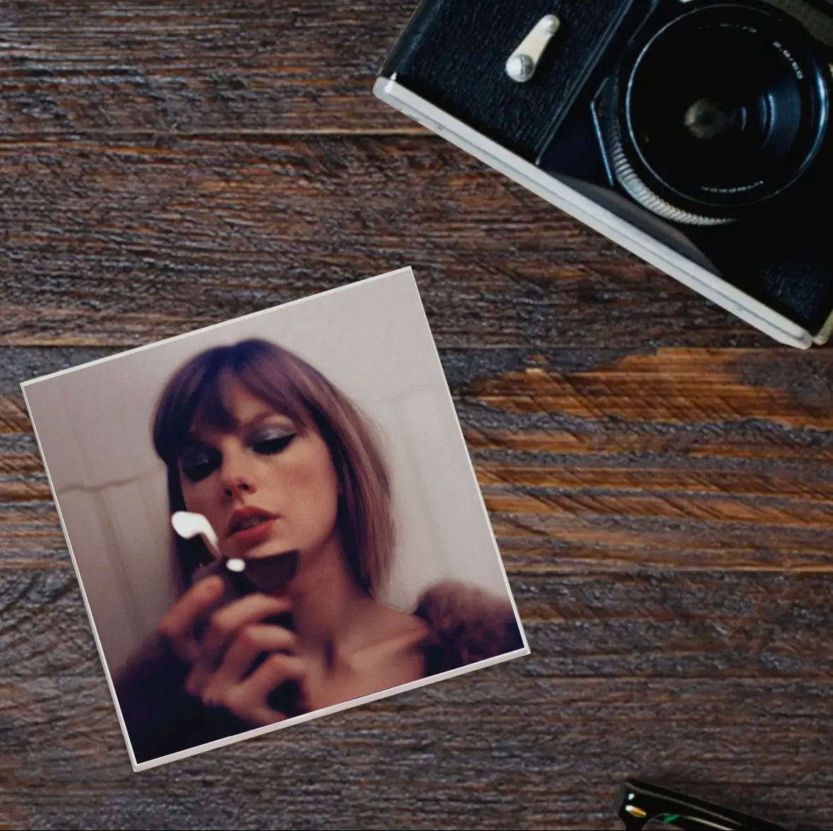 Midnights Album (Image Only) - Taylor Swift Ceramic Coaster