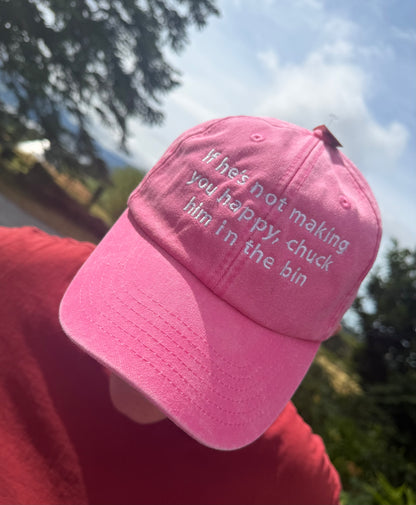 Harry Styles -Chuck Him In The Bin - Baseball Cap