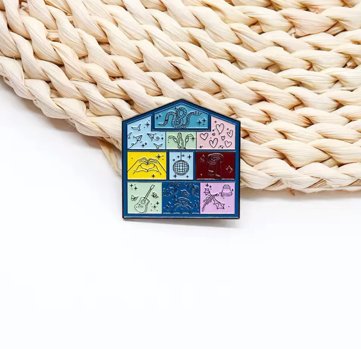 Taylor Swift Lover House Enamel Pin