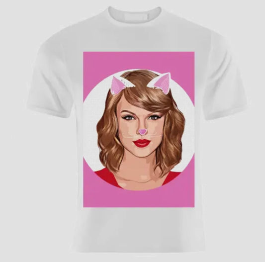 Taylor Swift Cat Lady T Shirt by Dolly Wolfe
