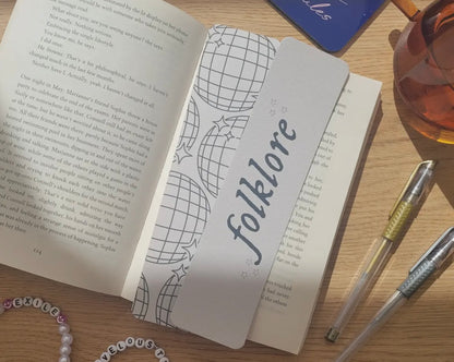 Taylor Swift Folklore Bookmark