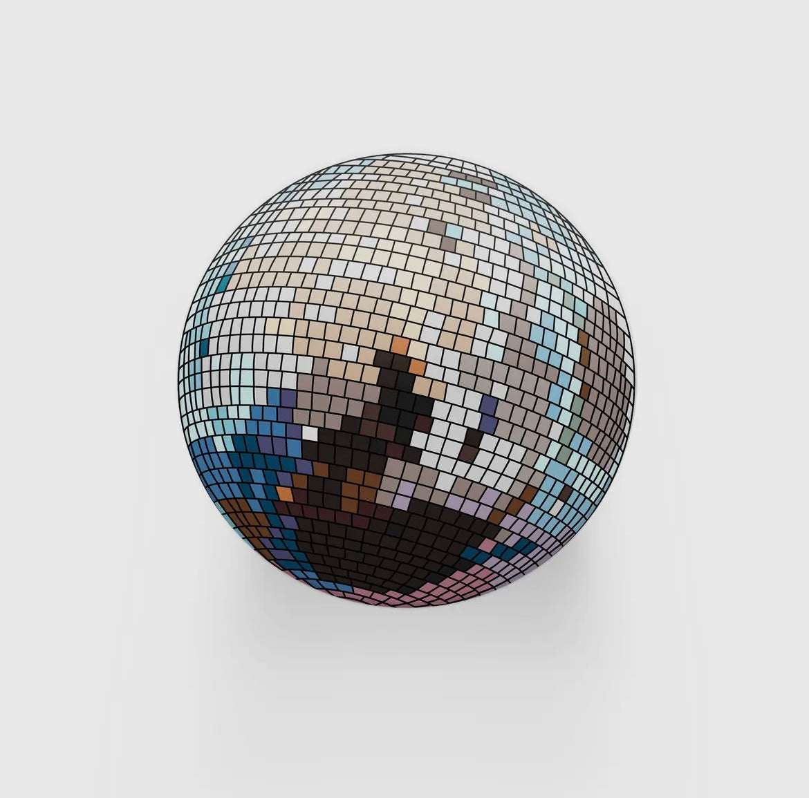 Shimmer and Shine - Ceramic Disco Ball Coaster