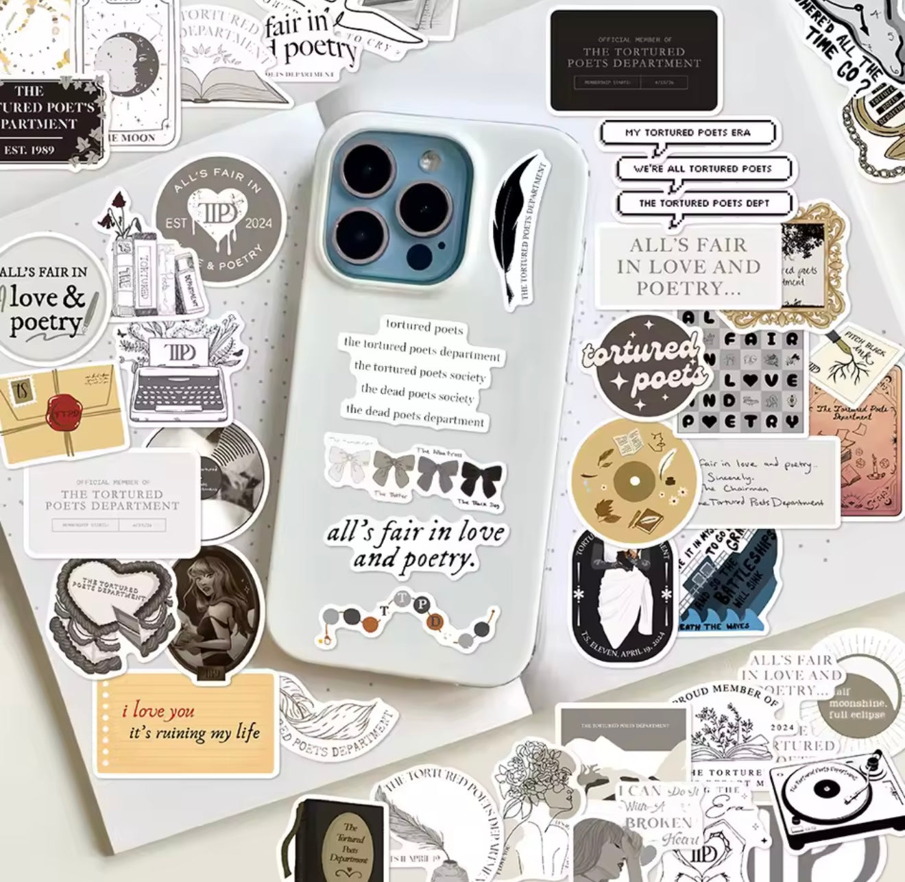 Tortured Poet’s Department - Pack of 20 Random Stickers