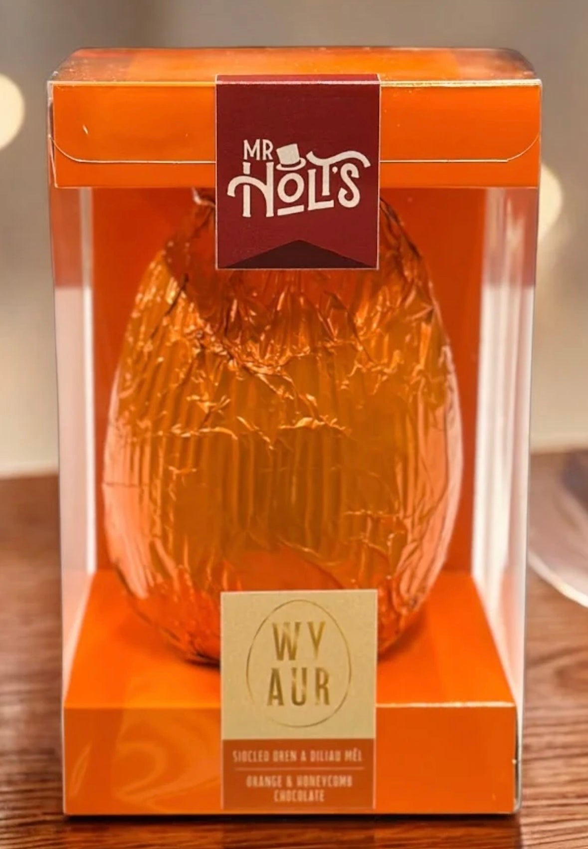 Mr Holt’s Chocolate Easter Egg