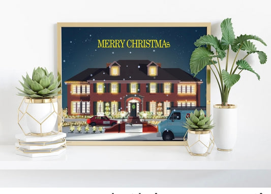 Home Alone Premium Art Print 11x14 inch