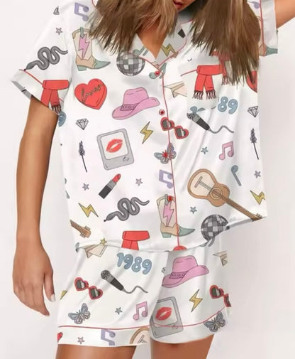 Taylor Swift Inspired Pyjamas Set