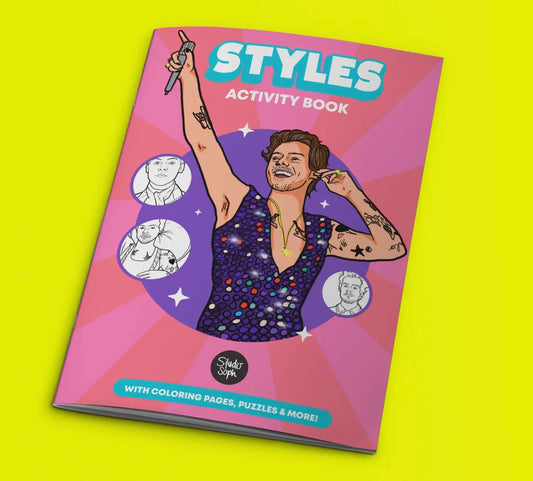A4 Harry Styles Activity Book
