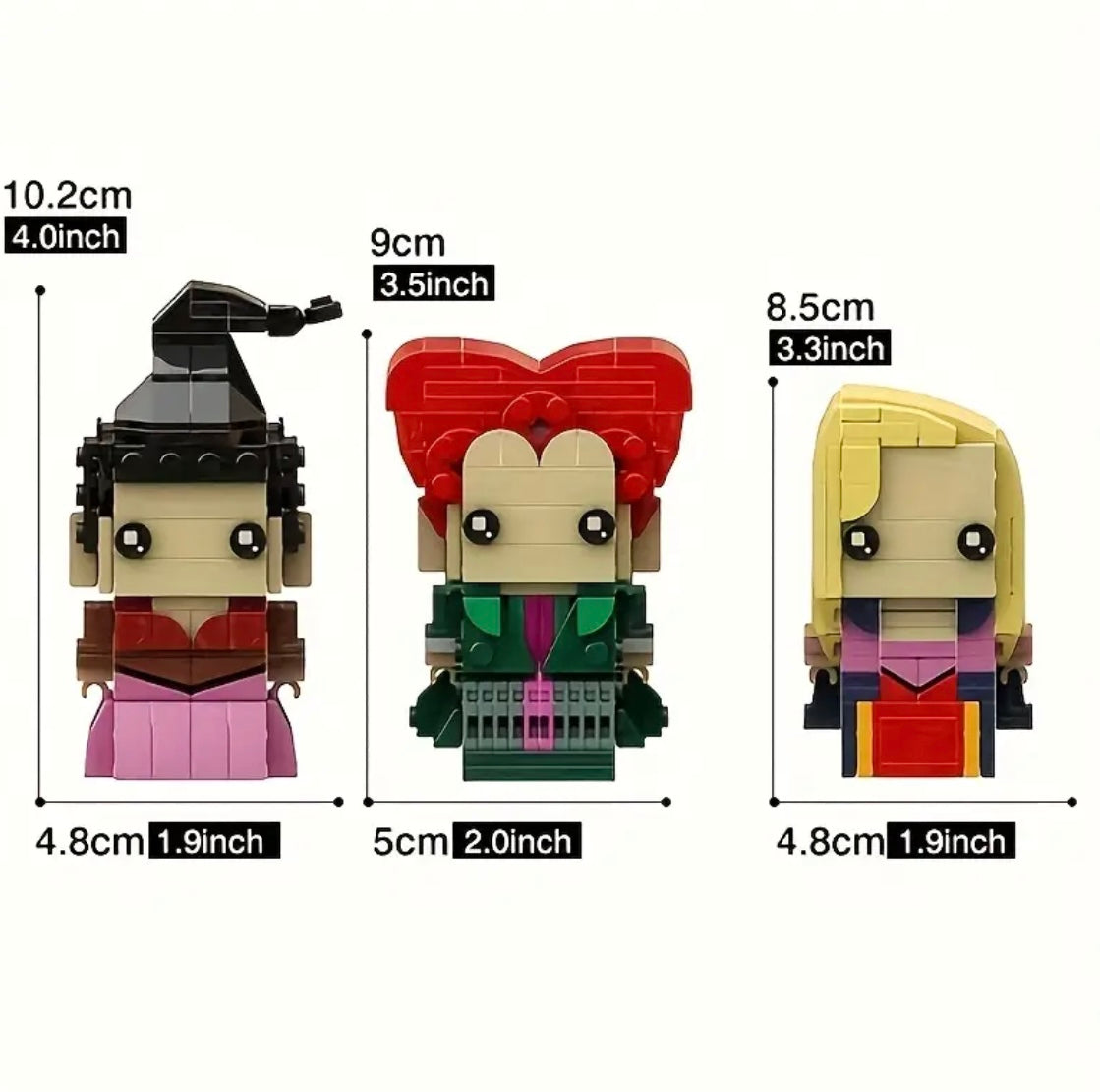 Hocus Pocus Building Blocks Figure With Guitar