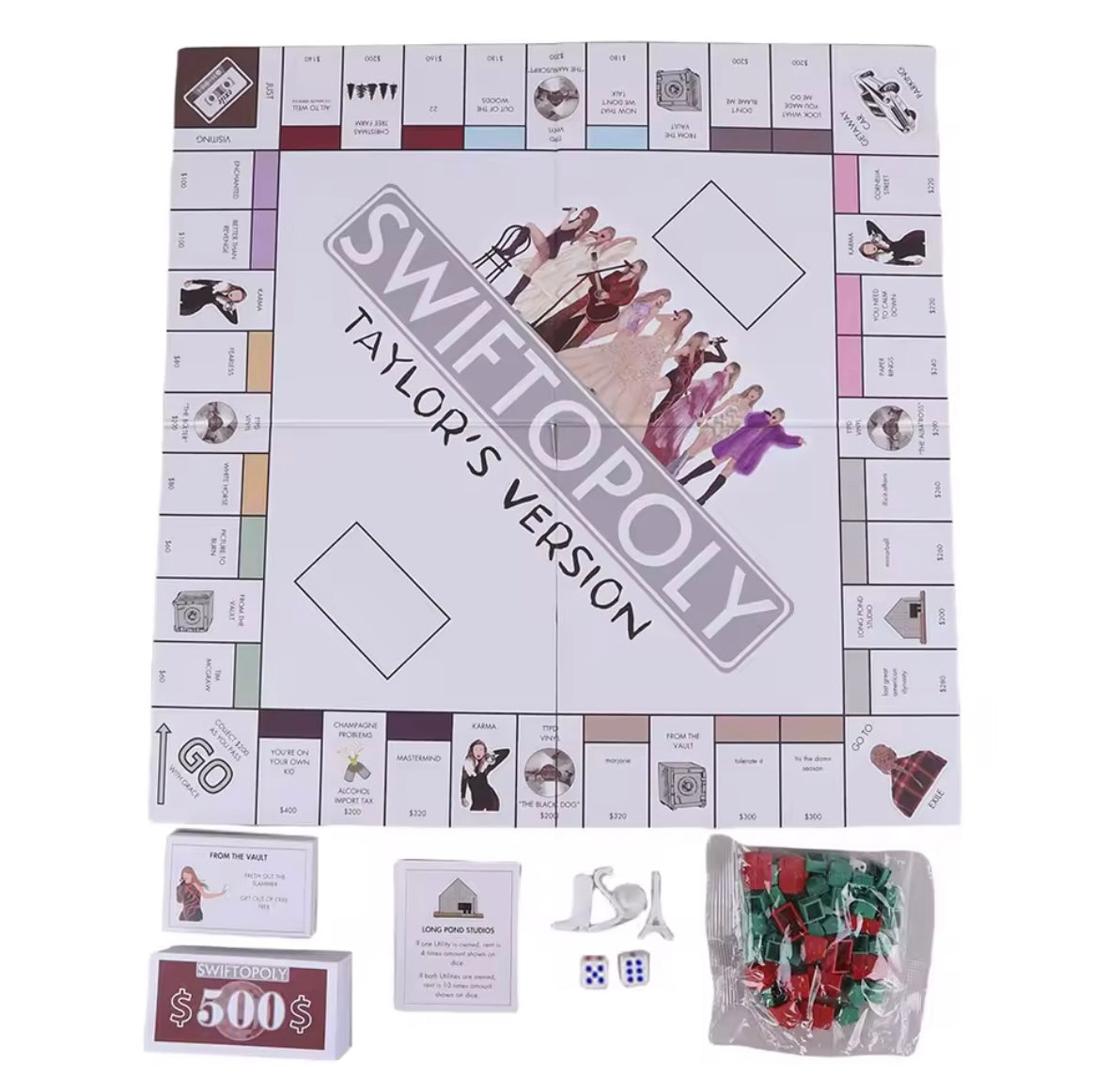 Swiftopoly Taylor’s Version - TTPD Updated Version