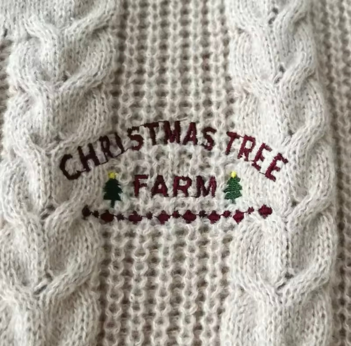 Christmas Tree Farm Cardigan