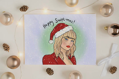 Happy Swiftmas Greetings Card