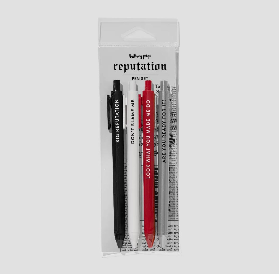 Reputation Gel Pen Set