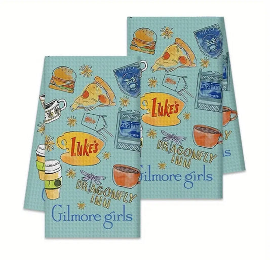 Gilmore Girls Waffle T Towel