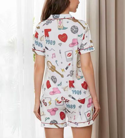 Taylor Swift Inspired Pyjamas Set