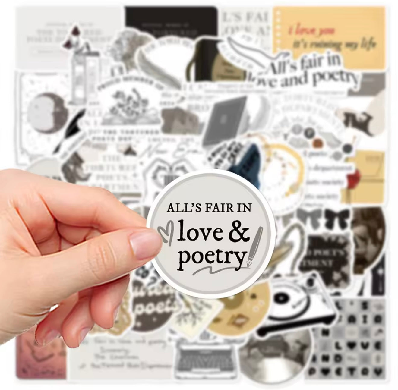 Tortured Poet’s Department - Pack of 20 Random Stickers