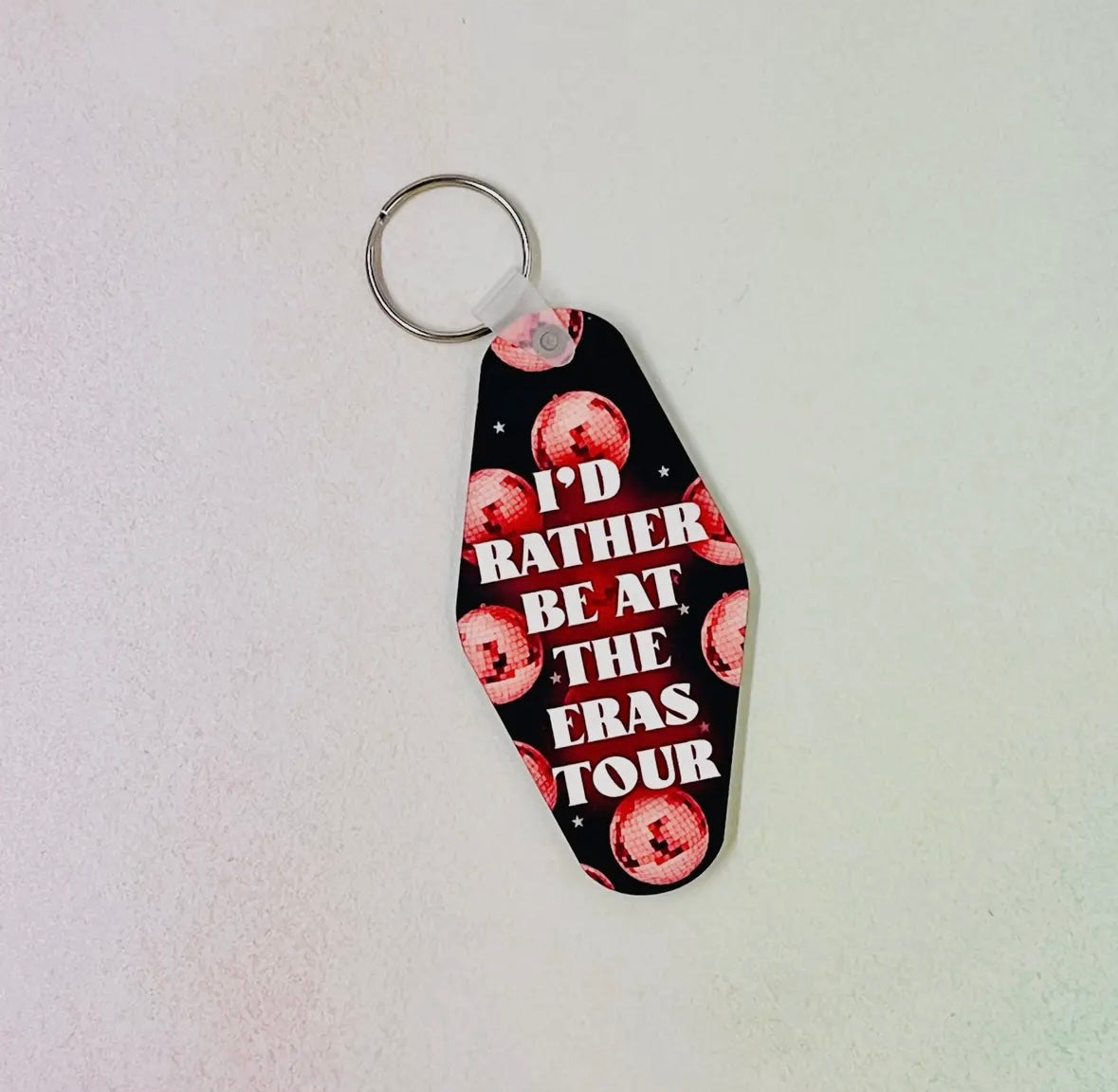 Motel Keyring - I’d Rather Be At The Eras Tour