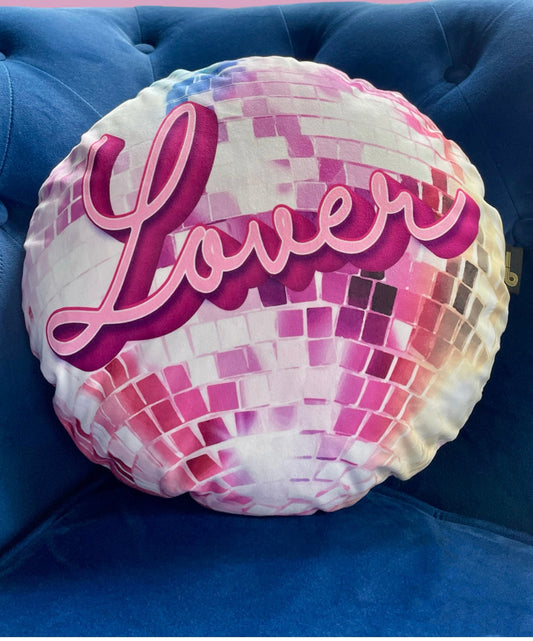 Lover/Anti Hero Disco Ball Cushion