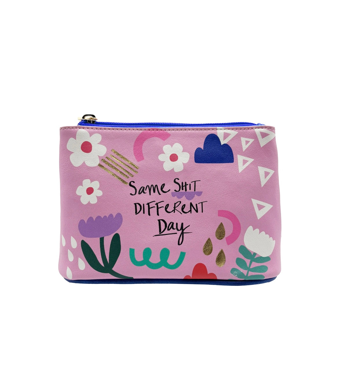 Small Talk 'Same Shit' Makeup Bag