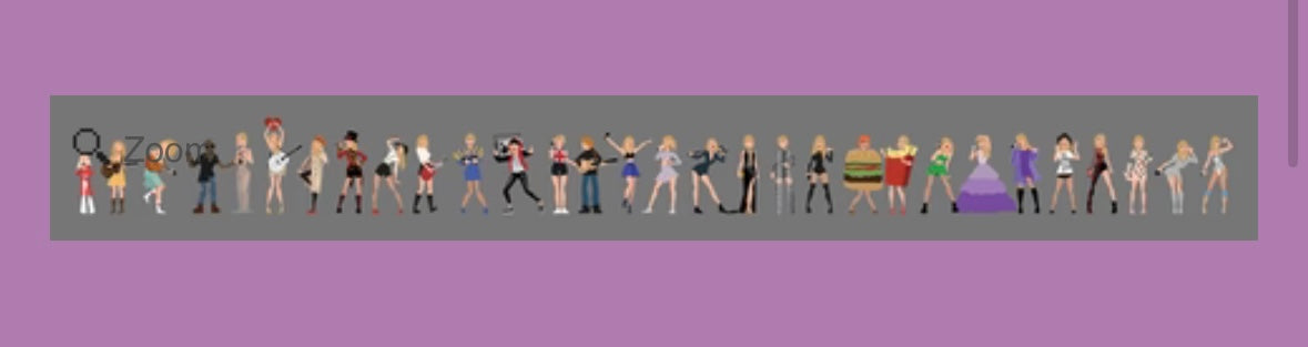 Taylor Swift Through Time Framed Print - 90 Cm Long