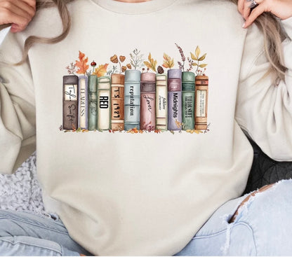 Winter Taylor Swift Albums as Books Sweatshirt