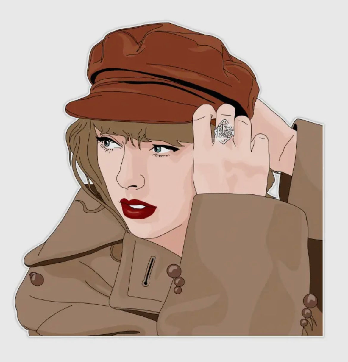 Taylor Swift Red (Taylor’s Version) Sticker