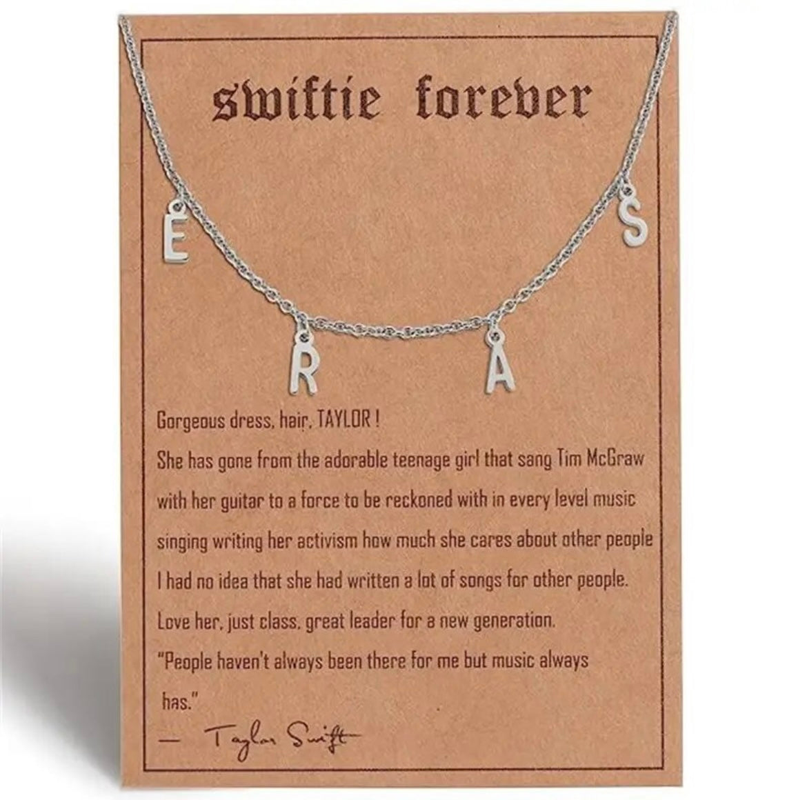 Taylor Swift Necklace