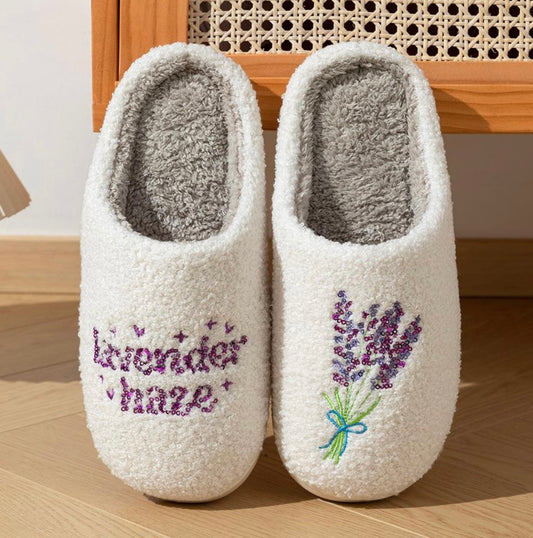 Lavender Haze Slippers