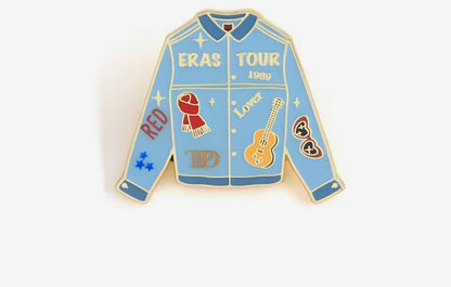 Eras Tour Jacket Enamel Pin
