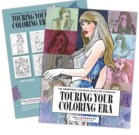 Touring Your Colouring Era Coloring Book