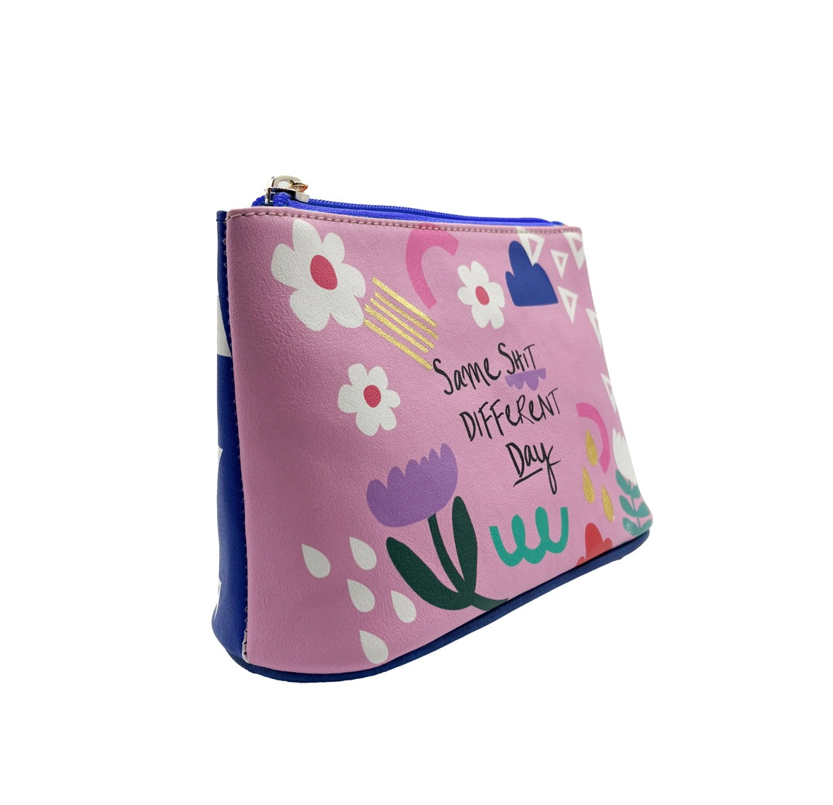 Small Talk 'Same Shit' Makeup Bag