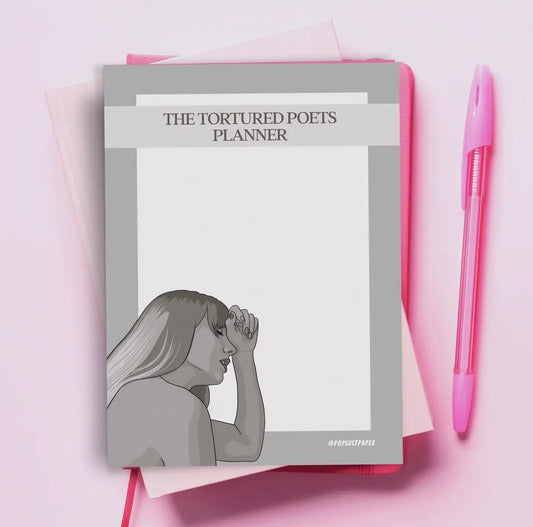 Tortured Poets Department Taylor Swift Planner - Pop Culture Pad