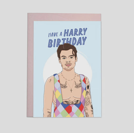 Have A Harry Birthday Greetings Card