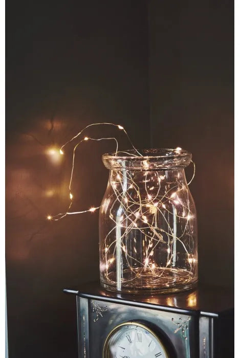 Galaxy Battery Powered String Lights (Silver)