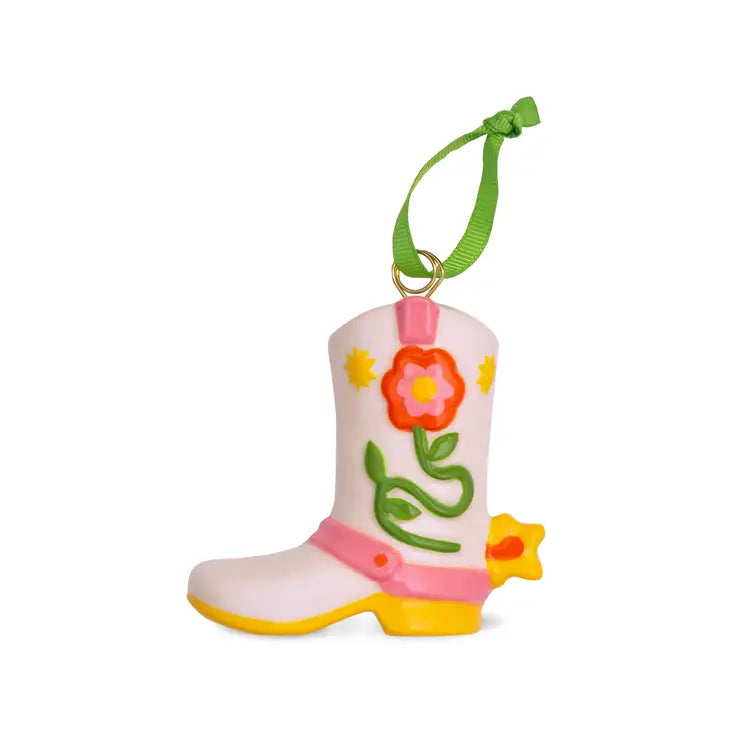 Giddy Up Ornament - Cowboy Boot