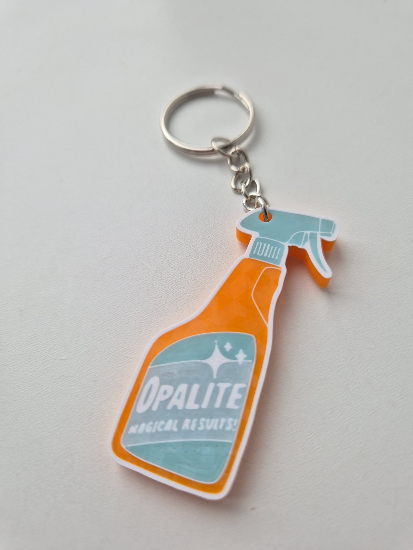 PREORDER - Opalite Bottle Keyring