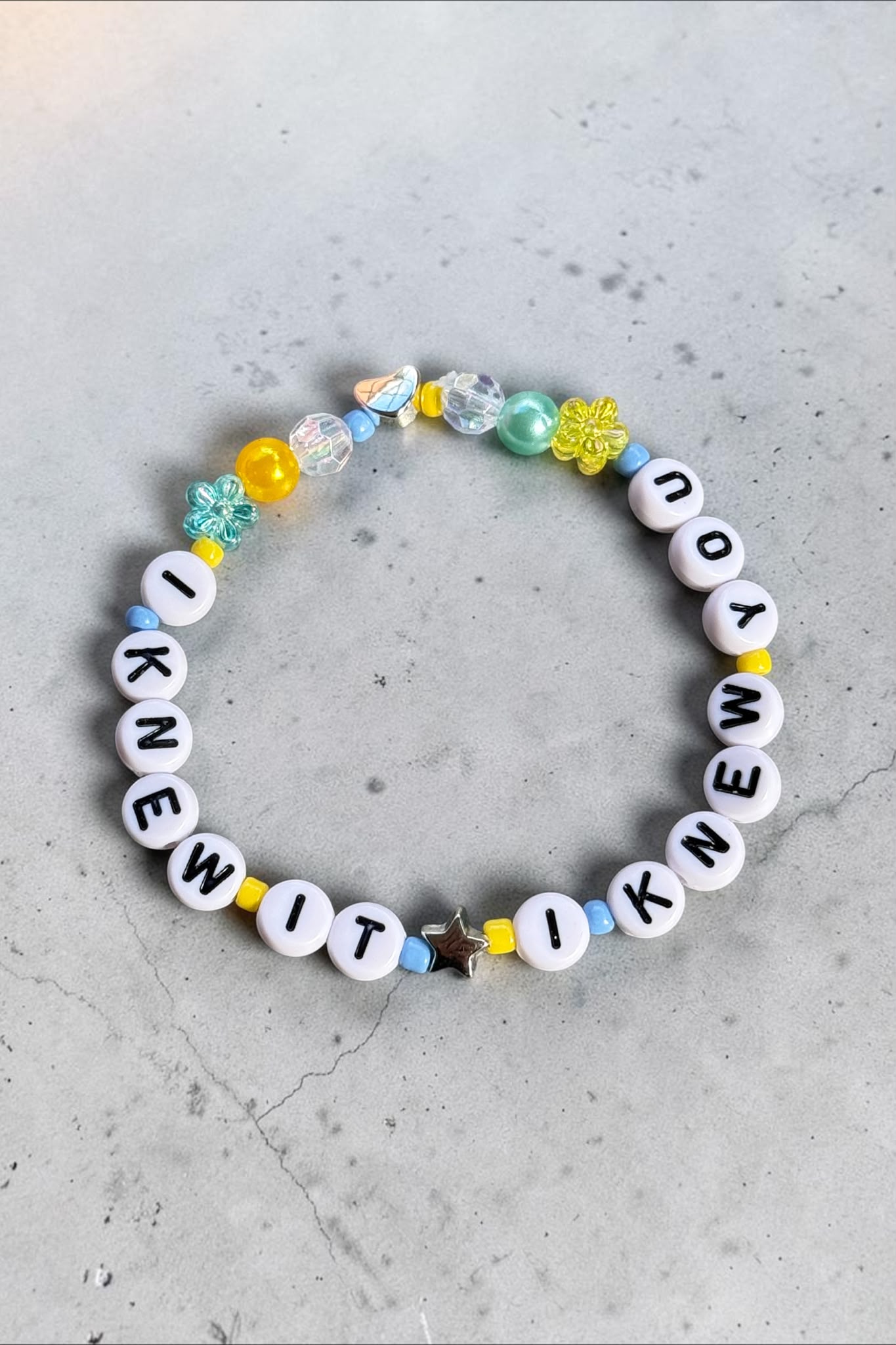 Friendship Bracelet - I Knew It, I Knew You